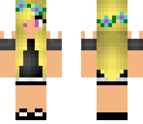 blond simple girl