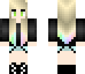 cute rainbow girl