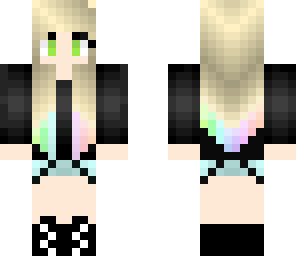 rainbow girl edit