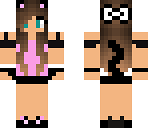 edited kitty cat girl
