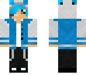 boy emo blue