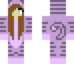 purple tiger onesie