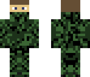 camouflage trooper