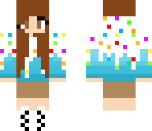 blue ice-cream girl