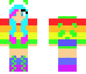 rainbow panda