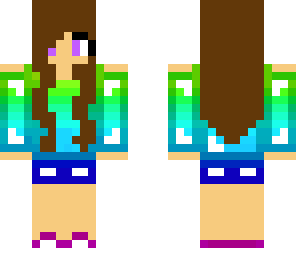 rainbow girl