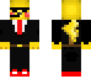 suit and tie pikachu