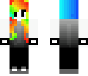 rainbow hair