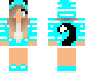 tiger girl blue