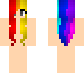 rainbow hairbase edit