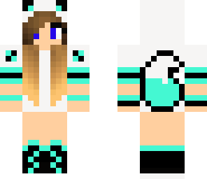 aqua wolf girl