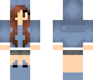 blue girl