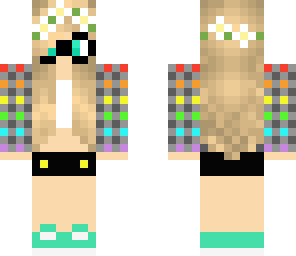 tumblr colourful glasses girl