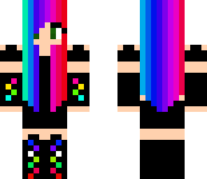 rainbow girl