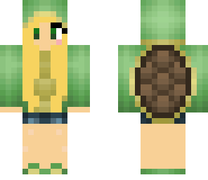 blond cuit turtle girl