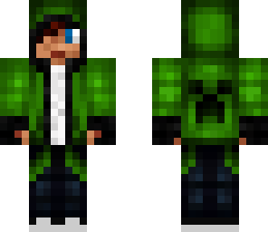 green hoddie boy