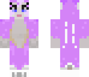 purple cat girl