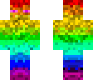 enderman rainbow
