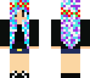 multi hair girl2