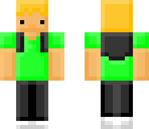 school boy green