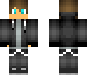black hoodie
