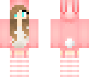 pink girl bunny