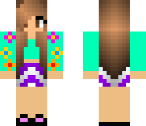 crop top with flowers