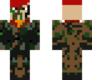 soldat mit baret