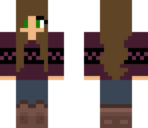 girl with sweater