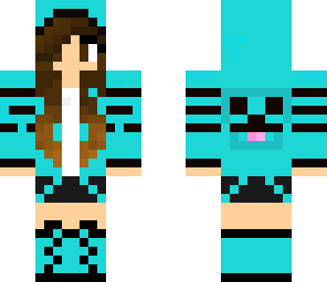 creeper hoodie girl