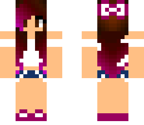 skater bow girl