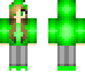 edit green girl