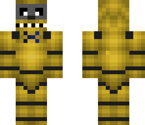 golden freddy with glasses