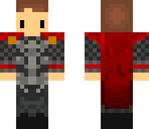 boy with thor outfit