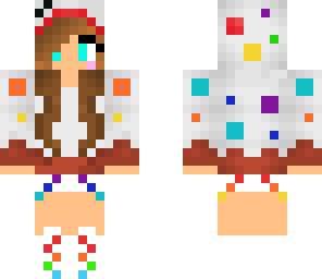 bow cake girl
