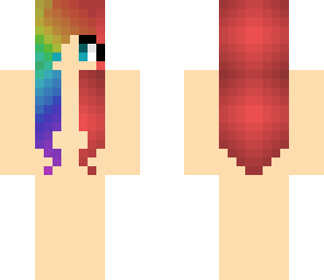 rainbow hair base