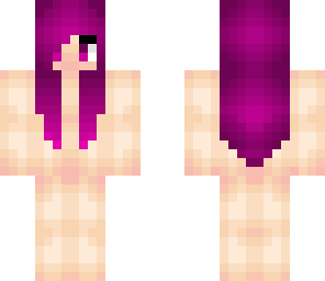 magenta hair