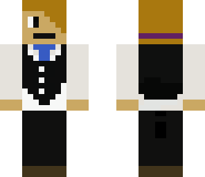 waiter with headphones