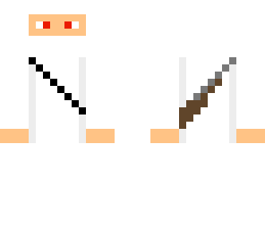 white ninja