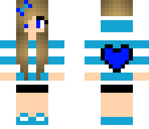 blue girl