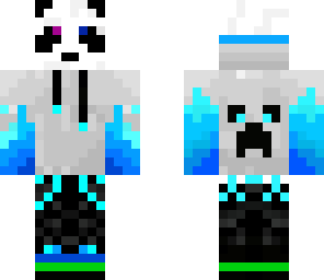 blue panda