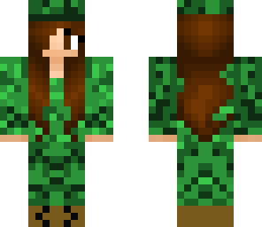 improved army girl