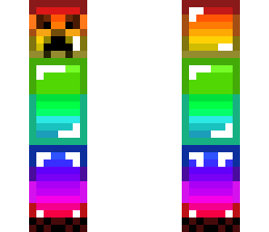 shiny rainbow creeper without arms