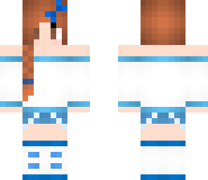 blue braid