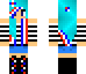 4th of july french girl