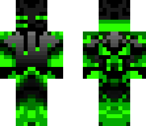 green flame enderman