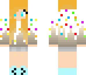 cake hoodie girl