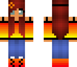 fire red girl
