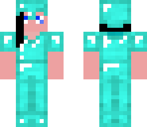 girl in diamond armer
