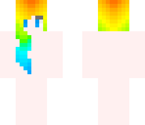 rainbow hair base 1